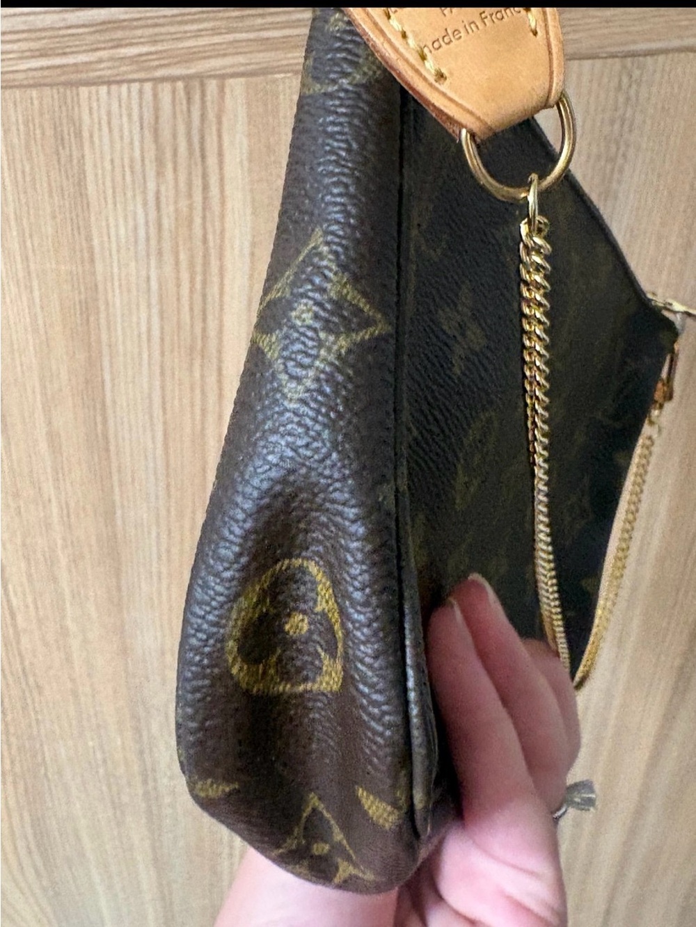 Authentic Louis Vuitton LV Accessories Pouch Pochette Accessoires Brown Monogram - Picture 7 of 12